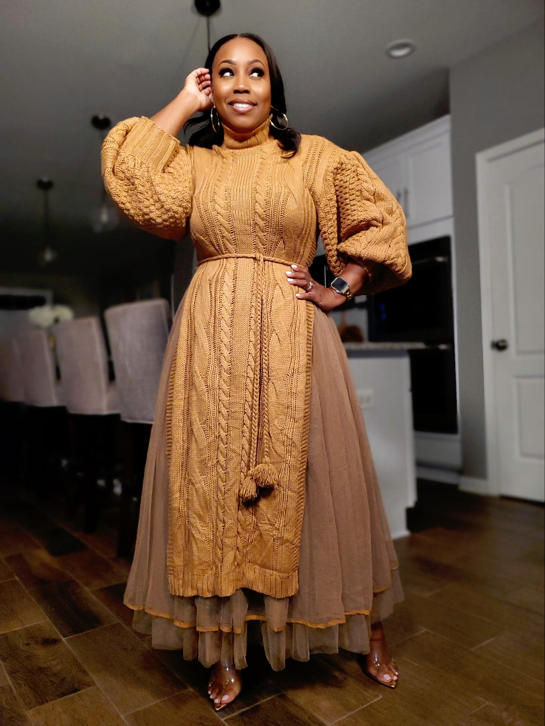 Knit Tulle Skirt Set | Review Description & Return Policy Prior to Purchase