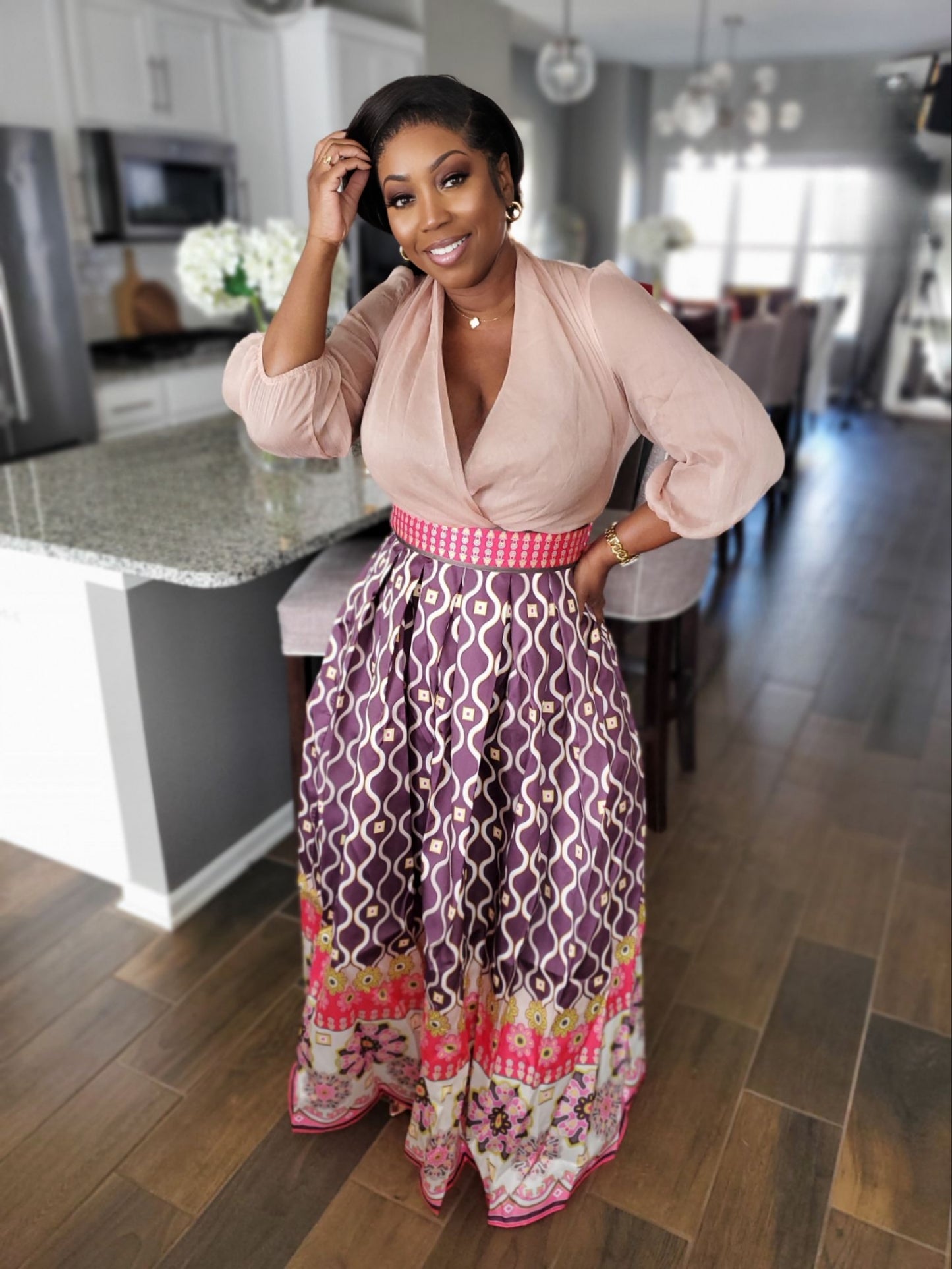 Boho Bloom Maxi Skirt | Review Description & Return Policy Prior To Purchase