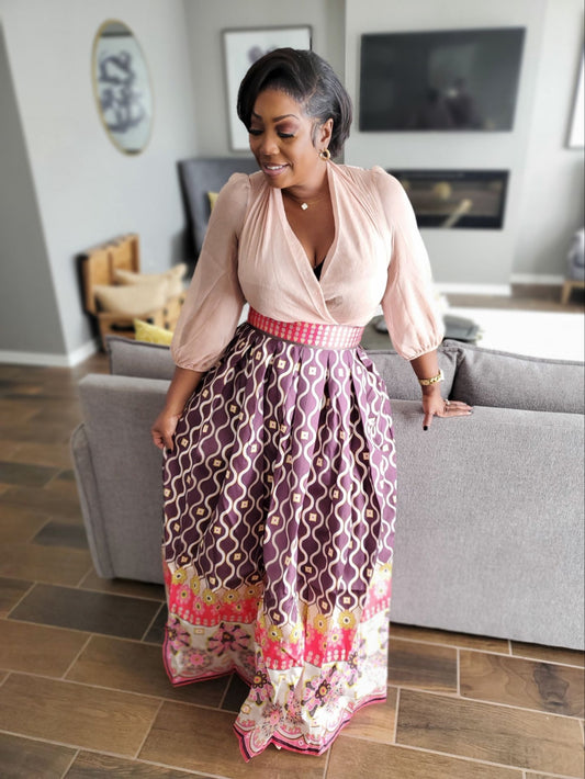 Boho Bloom Maxi Skirt | Review Description & Return Policy Prior To Purchase