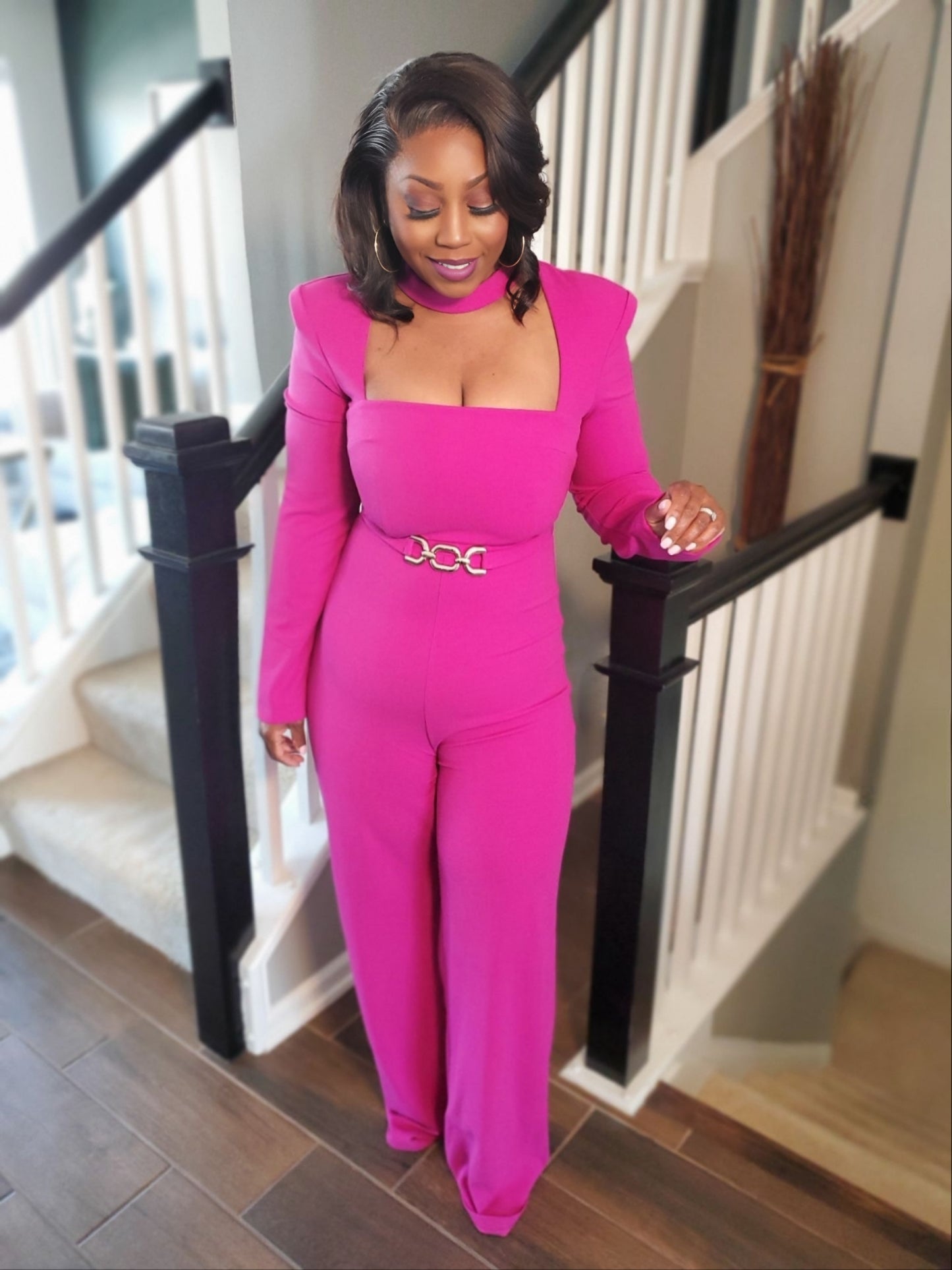 Bold Elegance Cutout Jumpsuit | Review Description & Return Policy
