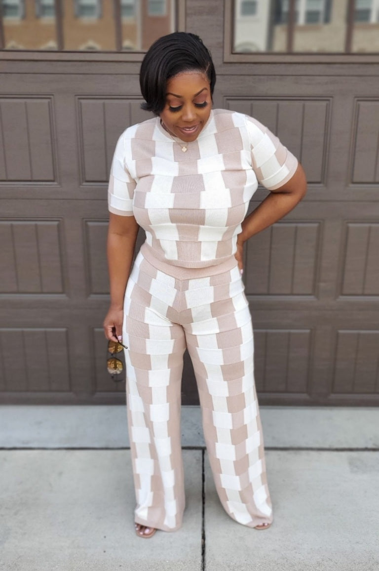 Geo Knit Set | Review Description & Return Policy Prior To Purchase