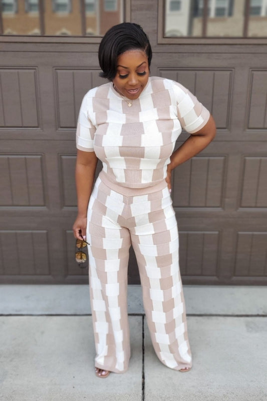 Geo Knit Set | Review Description & Return Policy Prior To Purchase
