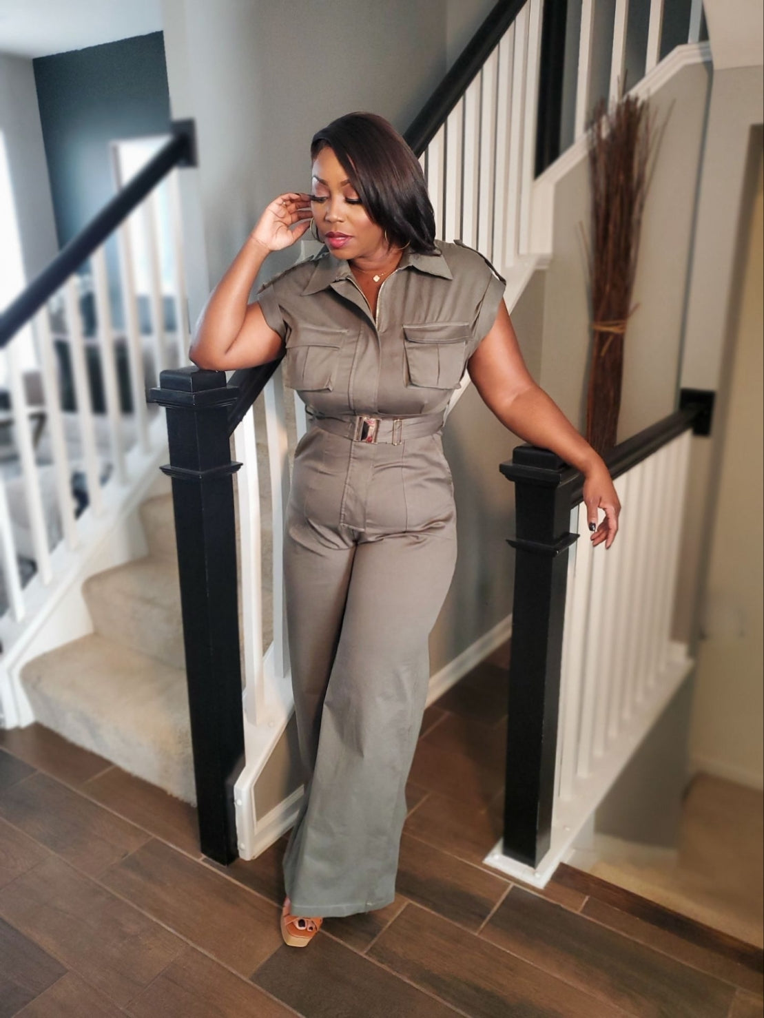 The Luxe Utility Jumpsuit | Review Description & Return Policy