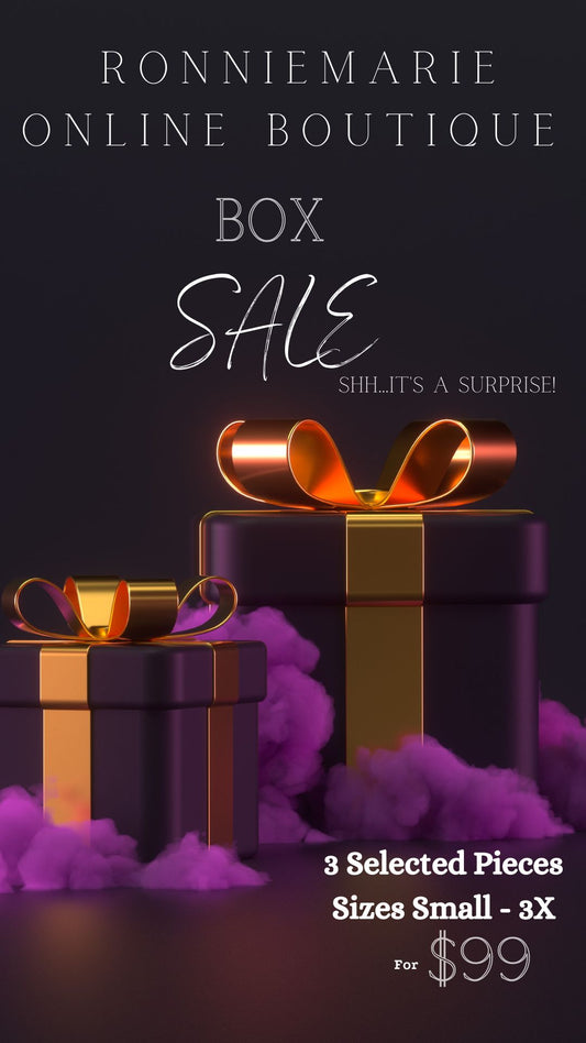 Surprise Boutique Box | Review Description & Return Policy Prior To Purchase