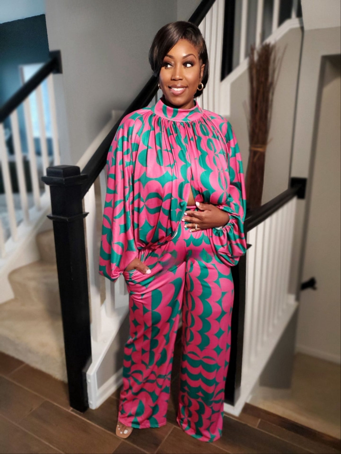 Bold & Beautiful Geometric 2-Piece Set | Review Description & Return Policy Prior To Purchase