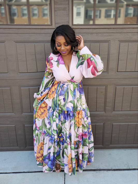 Blossom Belle Maxi | Review Description & Return Policy Prior To Purchase