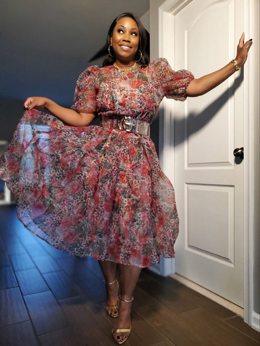 The Enchanted Elegance 2-in-1 Dress | Review Description & Return Policy Prior To Purchase