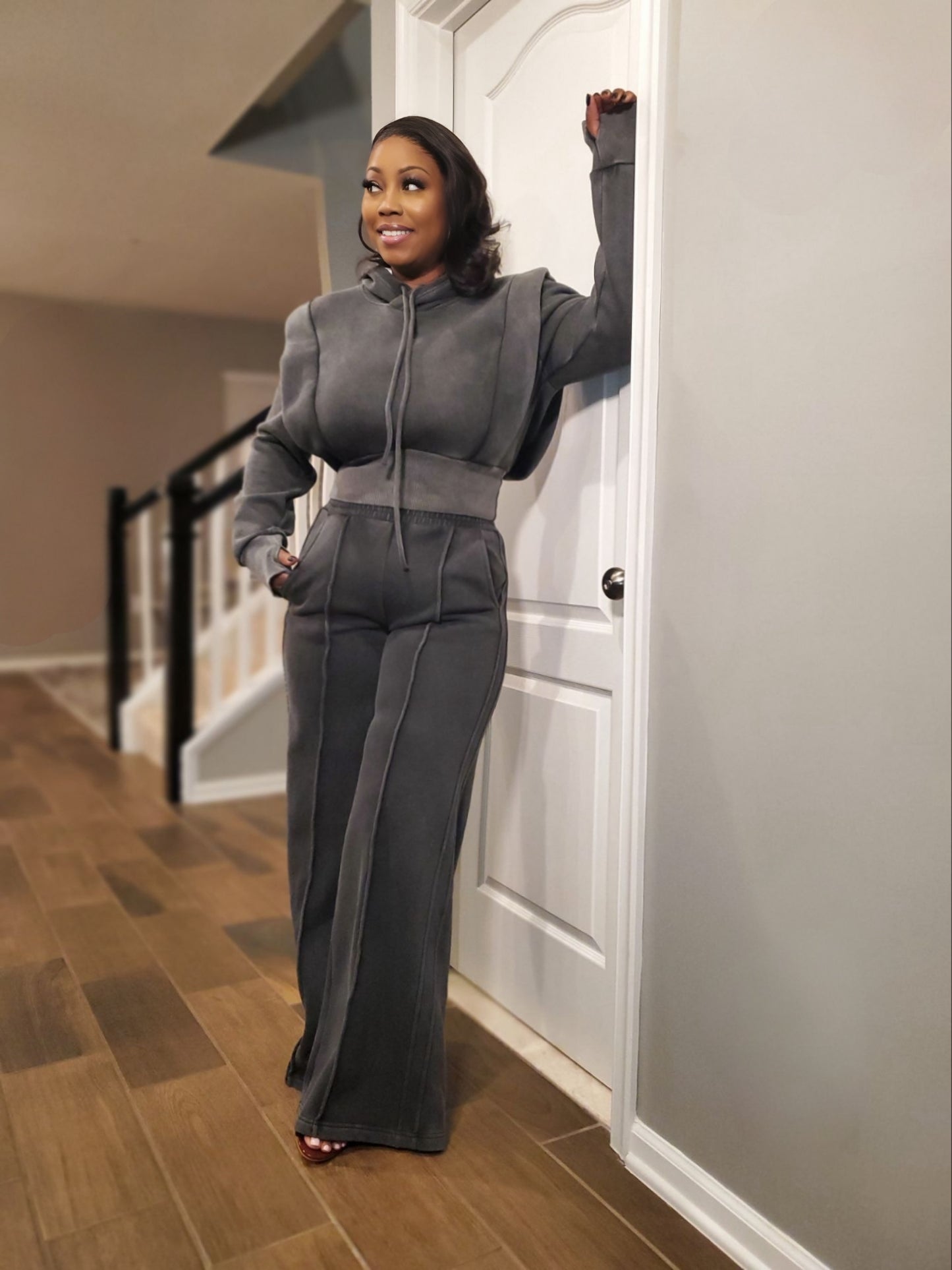 Elevated Structured Sweatsuit | Review Description & Return Policy
