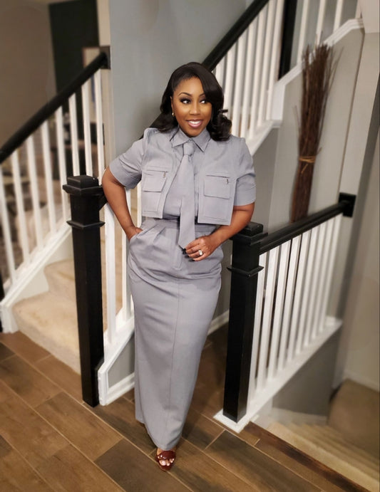 Boss Up Utility Skirt Set | Review Description & Return Policy