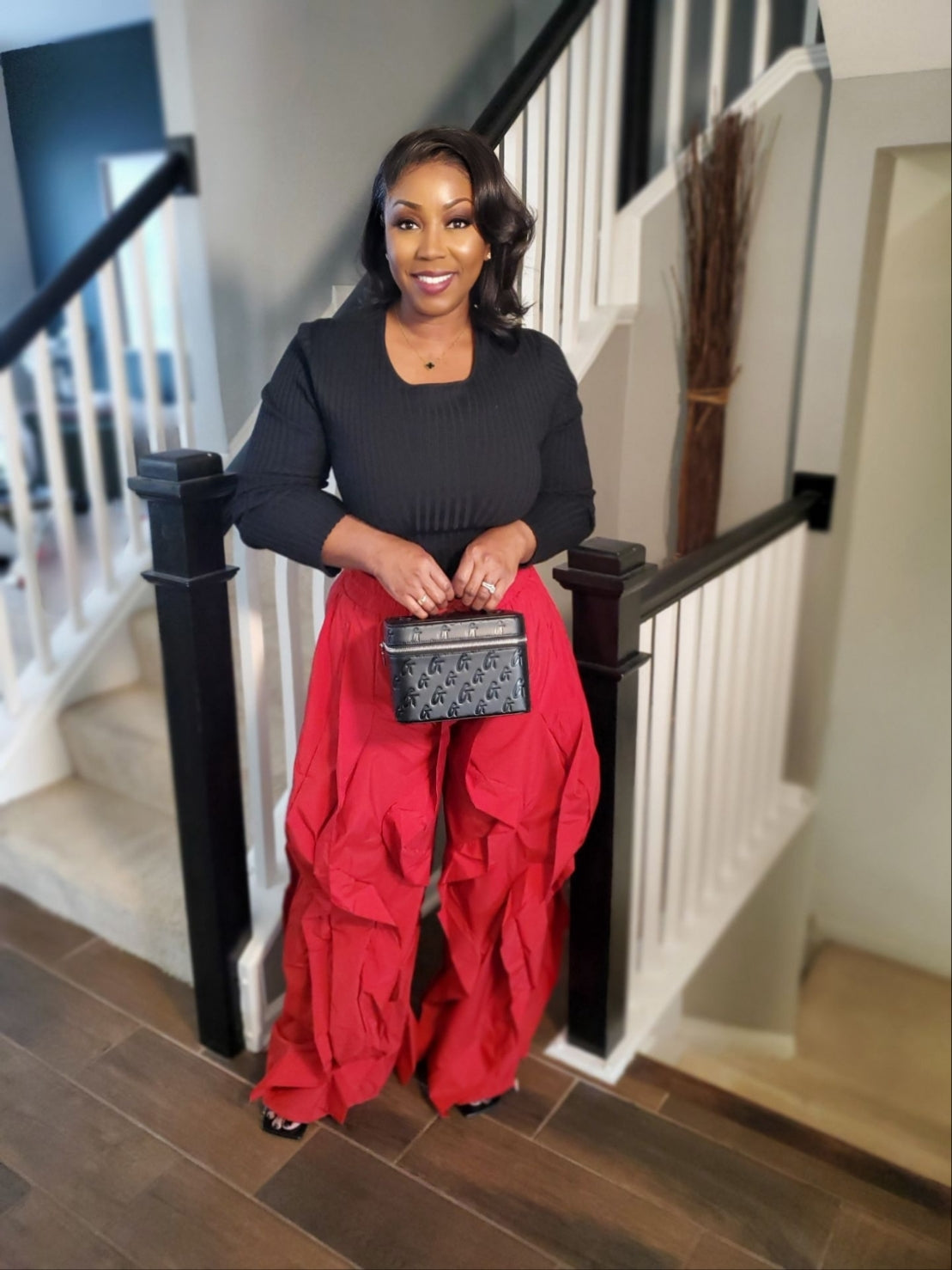 Scarlet Statement Ruffle Palazzo Pants| Review Description & Return Policy