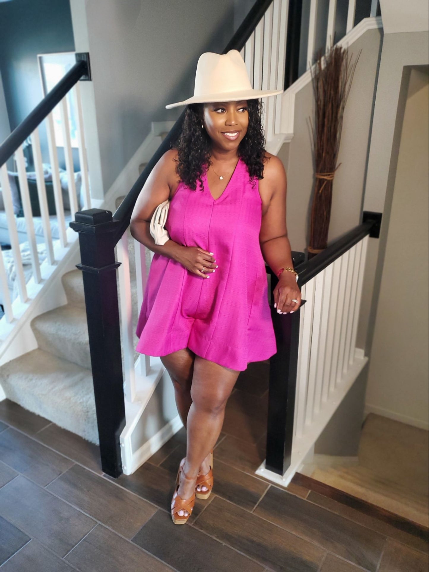 Weekend Chic Sleeveless Romper | Review Description & Return Policy