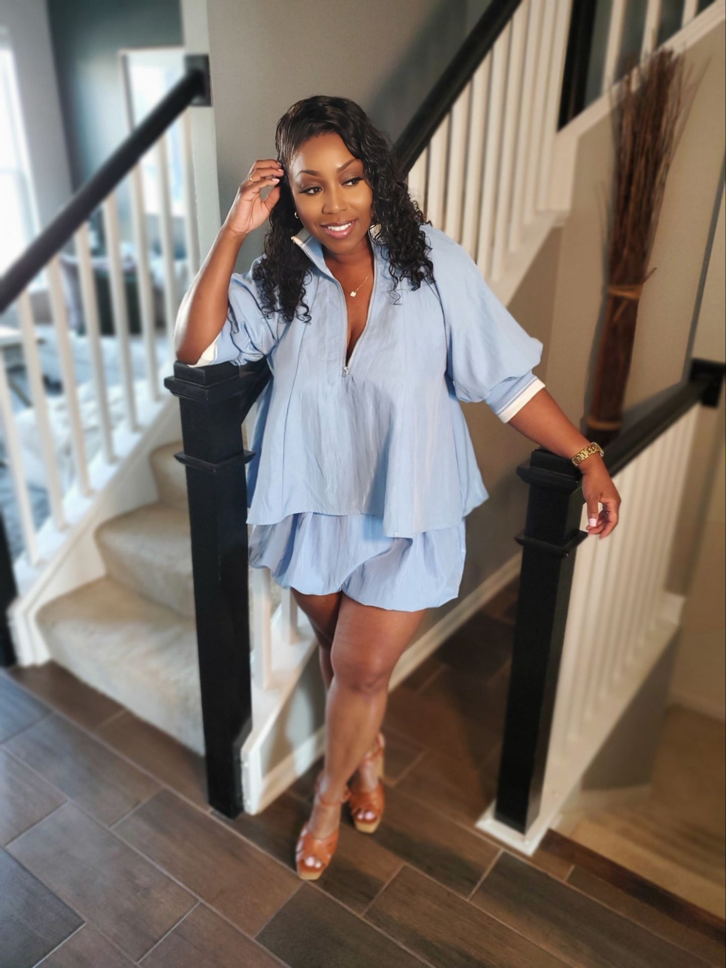 Luxe Breeze Two-Piece Skort Set | Review Description & Return Policy